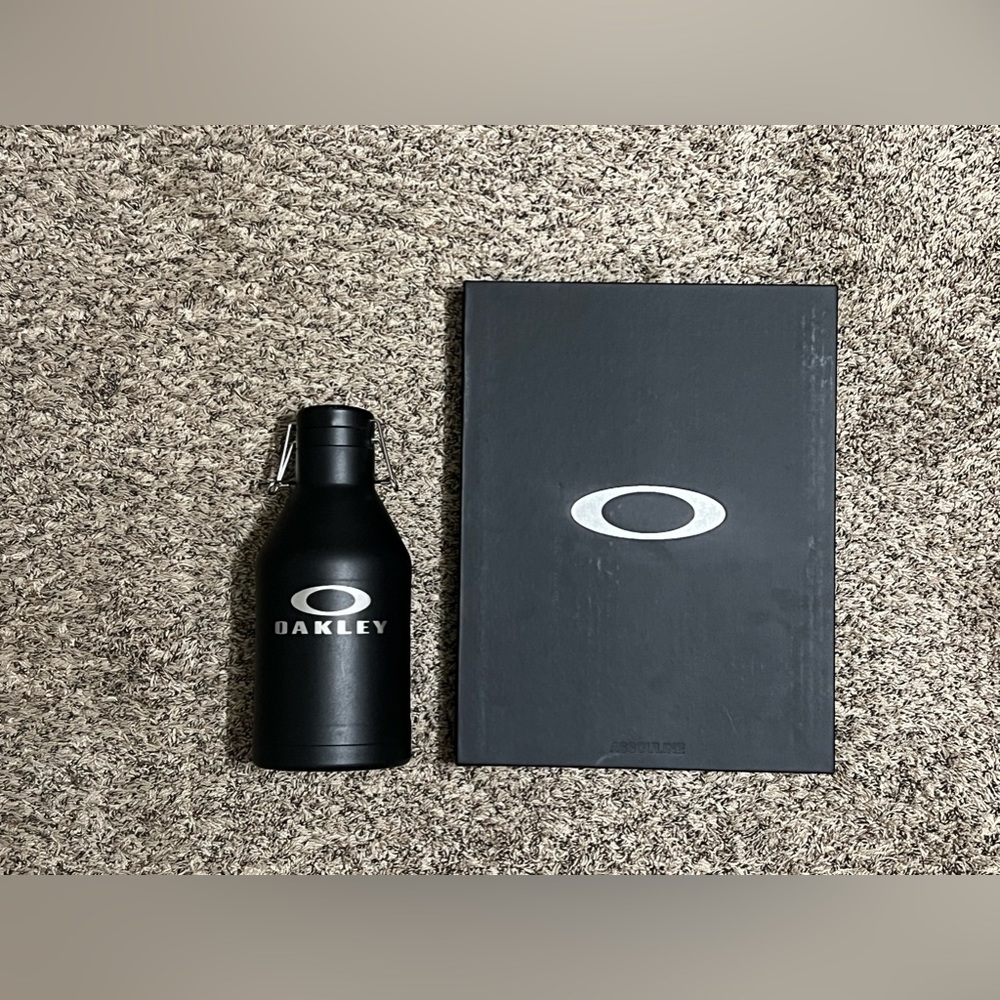 Oakley 40 Year Anniversary Book & 64oz Vacuum Insulated Growler